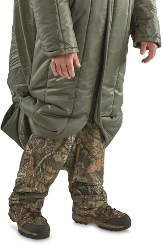 Vista 2 de Guide Gear Sportsman’s Sleeping Bag with Arms for Adults Cold Weather, Hunting, Camping, Hiking Accessories
