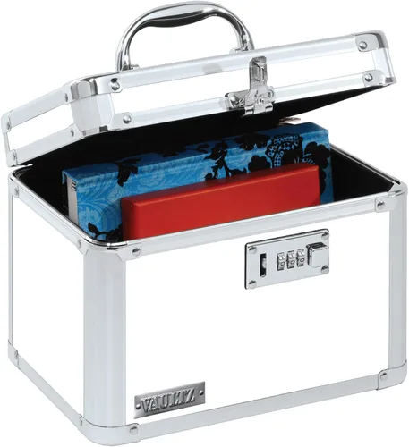 Vista 11 de Vaultz Cajas de seguridad seguras – Caja de seguridad segura con combinación, almacenamiento para documentos, objetos de valor, medicamentos