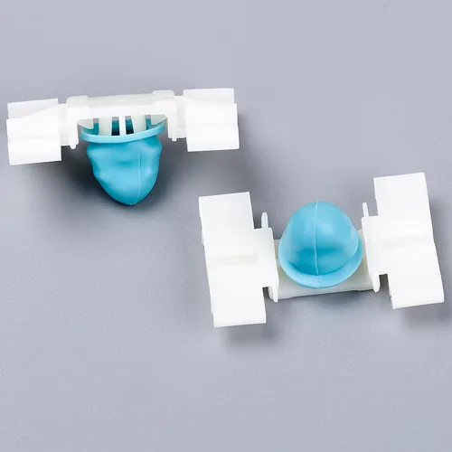 Vista 2 de 25pcs Cuerpo Puerta Lateral Clip de Moldeo con Bota de Goma Azul para BMW 51-13-1-960-054 E36, E46, E36 M3, E46 M3