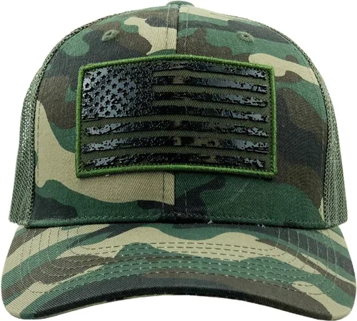 Vista 119 de KBETHOS Tactical Operator Collection USA Fishing Mesh Ballcap Flag Patch America Outdoors Trucker Baseball Cap