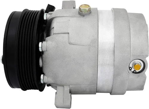 Vista 17 de cciyu Compresor de aire acondicionado apto para Ford Taurus para M-ercury Sable 3.0L 2001-2007 reemplaza al compresor de CA para automóvil 6 ranuras