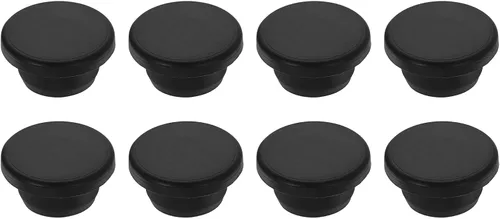 Vista 94 de MECCANIXITY - Tapones de silicona en forma de T (26mm, 1 pulgada de diámetro), color negro