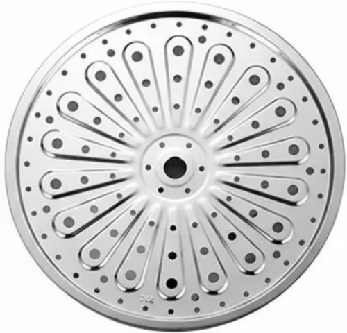 Vista 8 de Soporte de cocina de acero inoxidable, bandeja de inserción 304 de metal resistente al óxido, patas desmontables adecuadas para comidas de uso