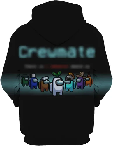 Vista 3 de Kids Games Sudadera con capucha impresa en 3D unisex
