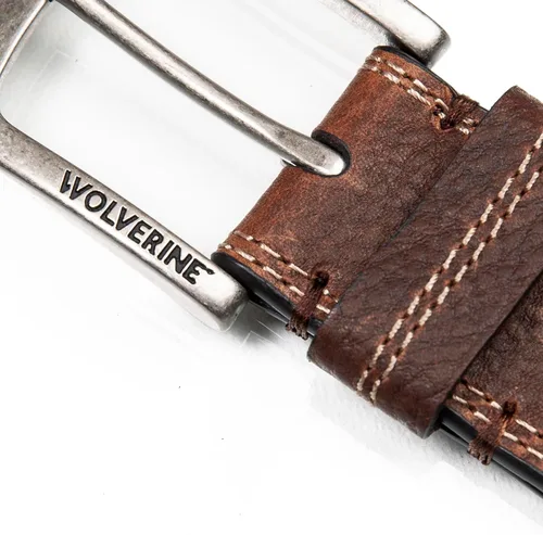Vista 4 de WOLVERINE Men's Rugged Boot Leather Work Belt