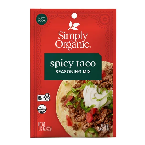 Vista 10 de Simply Organic Salsa de mezcla de guacamole, orgánica certificada 4 onzas Paquete de 6