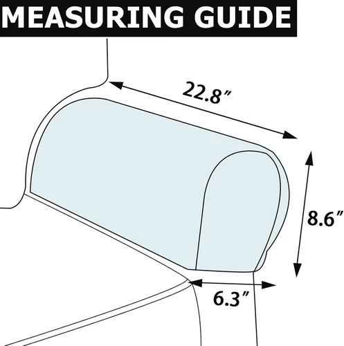 Vista 5 de Paquete de 2 fundas elásticas de terciopelo para reposabrazos, fundas antideslizantes para sofá, protectores elásticos suaves para sala de estar