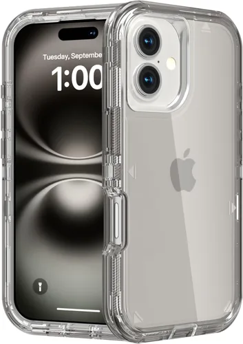 Vista 75 de Follaroma Funda para iPhone 11, Protección Resistente a Prueba de Golpes para Fundas de Teléfono, Anticaídas, Cubierta Protectora Transparente