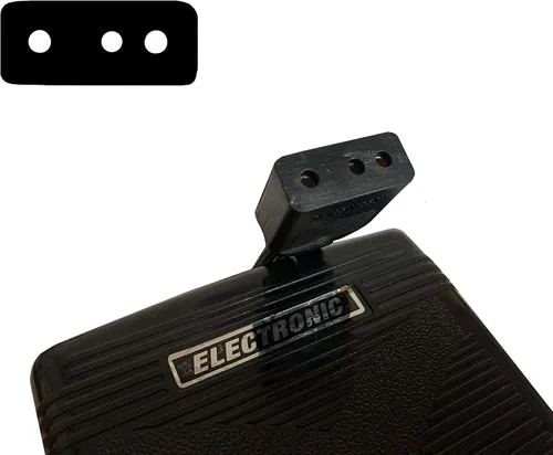 Vista 2 de HimaPro Pedal de control de pie y cable de alimentación para máquinas de coser nacionales e importadas, control de velocidad variable