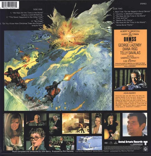Vista 2 de On Her Majesty's Secret Service James Bond Soundtrack