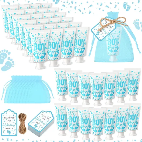 Vista 24 de 48 Juegos de Crema de Manos de Flores Silvestres para Baby Shower Regalos Obsequios de Fiesta de Crema de Manos para Invitados Regalo de Flores