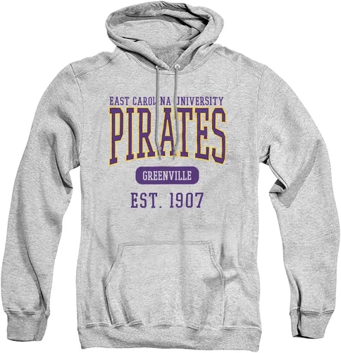 Vista 9 de LOGOVISION Colección de sudaderas con capucha unisex con diseño oficial de Collegiate Est. Date para hombres y mujeres