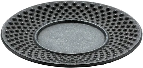 Vista 2 de Restaurantware -Platillos de 3.75 pulgadas para tazas de té, 2 platillos redondos para tazas de té japonesas tradicionales - Diseño de hoño, no se