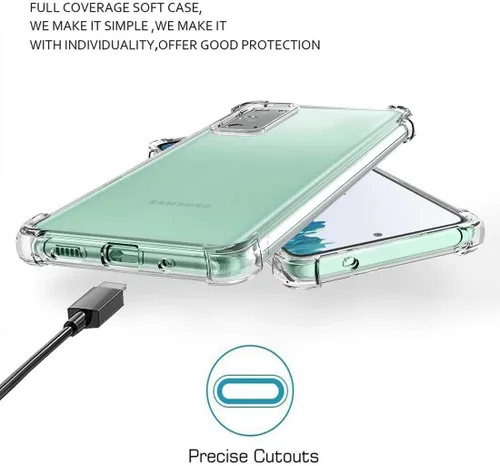 Vista 6 de Uartify - Funda protectora transparente para Samsung Galaxy S20 FE 5G, regalo personalizado para cumpleaños, Navidad, San Valentín, amigos, ella