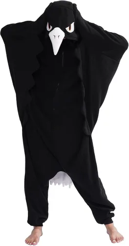 Vista 5 de ofodoing Adult Animal One-piece Pajamas Cosplay Animal Homewear Sleepwear Jumpsuit Costume for Women Men