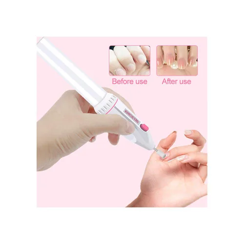 Vista 7 de Kit de taladro eléctrico portátil para uñas, manicura y pedicura, máquina de pulir para pulir y pulir, kit de manicura personal y pedicura
