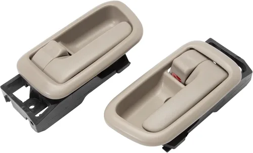 Vista 6 de 2 manijas interiores para puertas interiores compatibles con Tundra 2000-2006, lado del pasajero delantero del conductor, izquierda y derecha