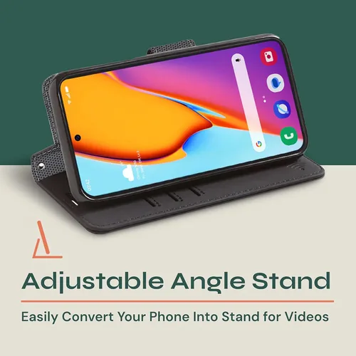Vista 5 de SafeSleeve Funda para Galaxy Galaxy con protección contra radiación EMF: Galaxy Note 8 RFID Tarjetero de bloqueo de cartera, funda ajustable