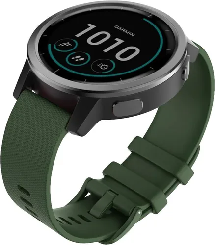 Vista 3 de ISABAKE Correa de repuesto para reloj Polar Ignite para Garmin vivoactive4 / Active de 0.866 in de liberación rápida de silicona