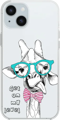 Vista 8 de Blingy's Funda para iPhone 15, lindo patrón de carlino divertido estilo perro divertido diseño de animales de dibujos animados diseño transparente