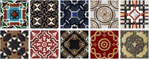 Vista 15 de 10 hojas de calcomanías para azulejos de 6 x 6 pulgadas, vinilo impermeable para cocina, baño, ducha, decoración de pared