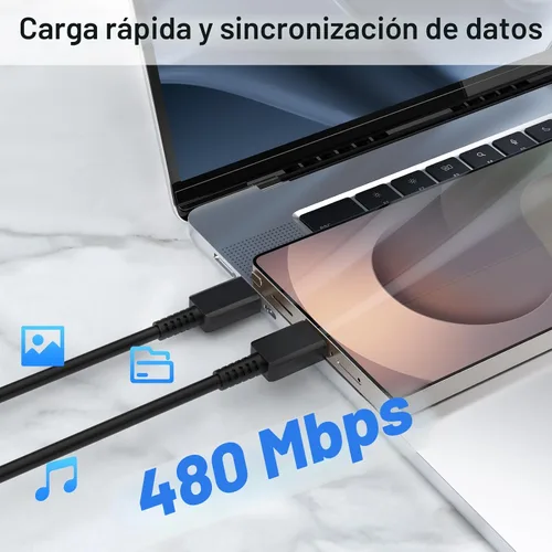 Vista 6 de Cargador tipo C de carga rápida, paquete de 2 bloques de cargador USB C