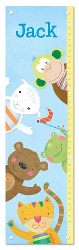 Vista 4 de Tabla de crecimiento personalizada para niños, mariposas - I See Me!