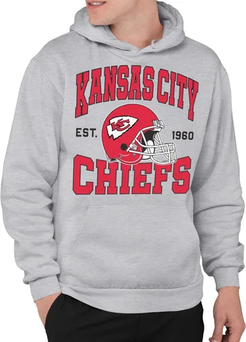Vista 19 de Junk Food NFL Sudadera con Capucha Pullover Signature unisex para adultos. Ajuste Unisex Relajado.