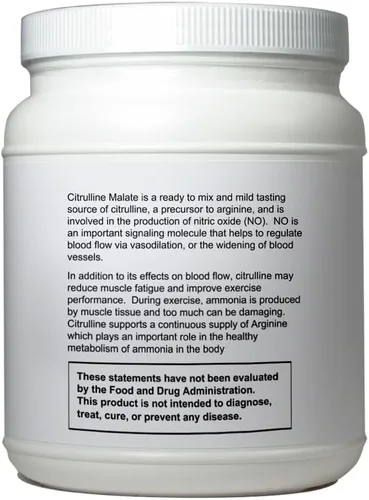Vista 4 de Malato de citrulina 6,000 mg por porción, 135 porciones, 28.57 oz de malato de citrulina 100% puro