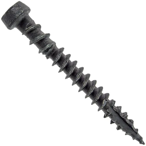 Vista 7 de #10 x 1-3/4" Graystone - Tornillo de madera recubierto exterior de madera Torx/Star Drive Head - Compatible con madera AQC (1 libra ~ 130 tornillos)