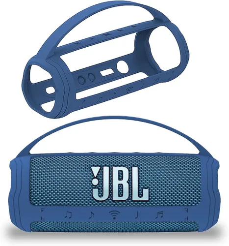 Vista 11 de JCHPINE Funda de silicona para altavoz Bluetooth portátil JBL Flip 6 Funda protectora de transporte para accesorios de altavoces JBL Flip 6, funda