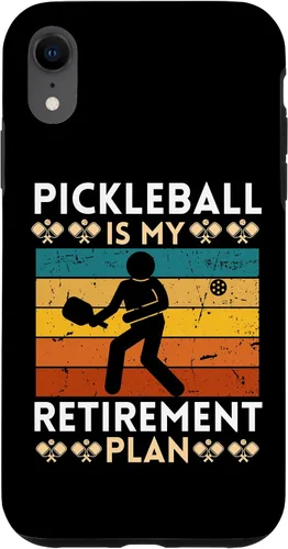 Vista 25 de Pickleball Is My Retirement Plan Case for iPhone 16