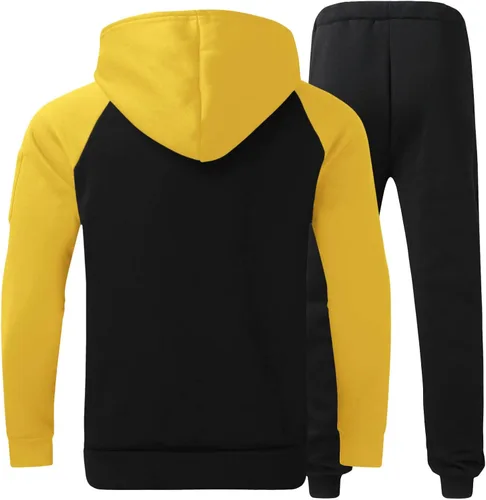 Vista 2 de Wabtum Conjunto deportivo de 2 piezas para hombre, ligero y deportivo para hombre