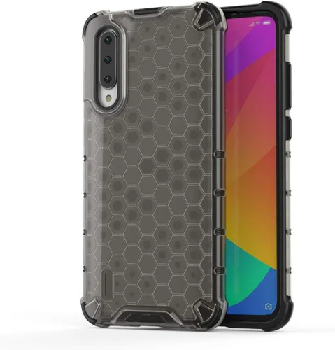 Vista 103 de Pzwoxukhov Funda compatible con Redmi A1, compatible con Redmi A2 Honeycomb Anti-caída Absorción de Golpes Negro