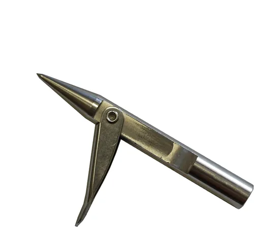 Vista 5 de Scuba Choice Fusil submarino de aluminio con guantes, arpón ligero anticorrosión, diseño ambidiestro, rosca de 0.236 in, triple seguridad, fácil