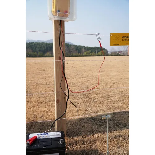 Vista 3 de FenceMate - Cargador de valla eléctrico con batería de salida 0.5J hasta 10 millas to Contain Poultry, Livestock, Fencer to Protect Homestead