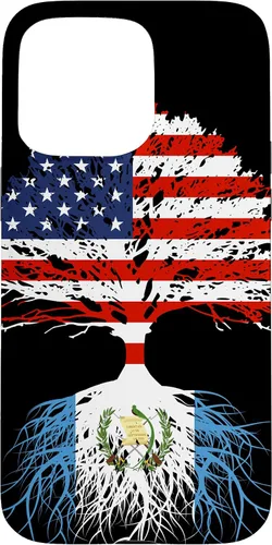 Vista 31 de Guatemala Born Family Roots Guatemalan American US Flag Gift Case for iPhone 17