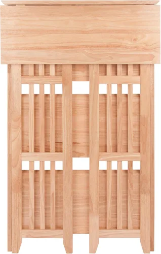 Vista 13 de Winsome Mission - Estantería de madera de haya de 4 niveles, natural