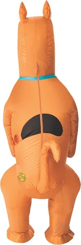Vista 2 de Rubie's Scooby Doo - Disfraz inflable para adultos, Marrón