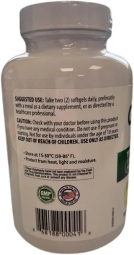 Vista 7 de EffiHealth - Aceite de pescado Omega-3 - Aceite de pescado de triple fuerza de 2500 mg, 1200 mg de EPA, 600 mg de DHA - Apoya la salud del corazón