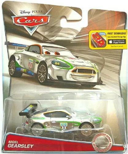 Vista 2 de Disney Pixar Cars - Serie Silver Racer 2013 - Nigel Gearsley