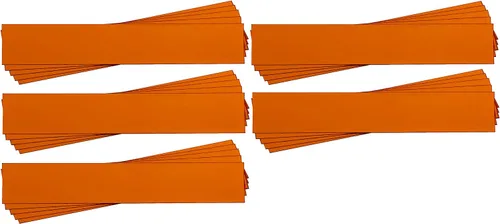 Vista 40 de Magna Visual - Tiras magnéticas precortadas de 1 x 6 pulgadas, color blanco, paquete de 25