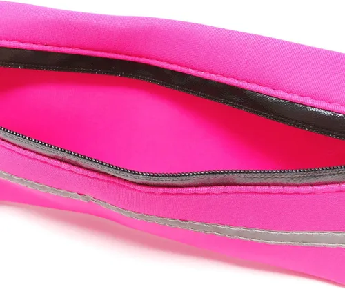 Vista 5 de allydrew Cinturón ajustable de neopreno para correr, riñonera impermeable, bolsa de entrenamiento para correr, trotar, senderismo