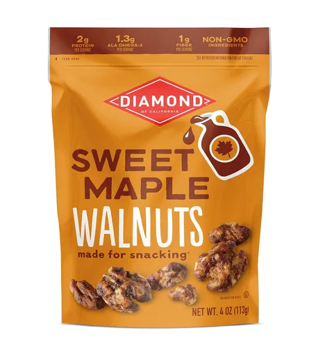 Vista 24 de Diamond of California Sal rosa del Himalaya nueces de walnut, 4 oz.