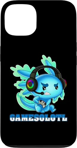Vista 7 de Gamesolotl Gaming Gamer Axolotl Case for iPhone 17