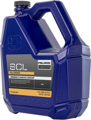 Vista 2 de Polaris 2873106 SCL lubricante completamente sintético para caja de cadena de moto de nieve 1 galón