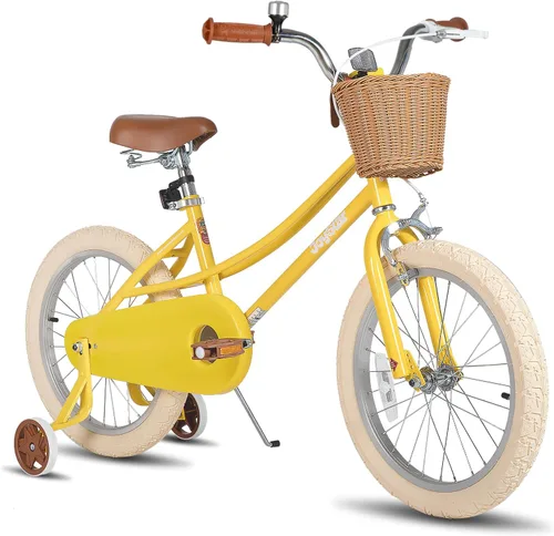 Vista 12 de JOYSTAR Fantasy Girls Bike for 2-12 Years Old Toddlers and Kids, 12" 14" 16" 18“ 20" Retro Style Kids Bike with Training Wheels