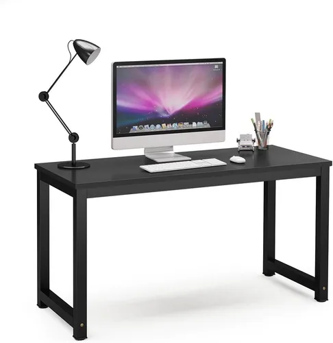 Vista 12 de Mesa para computadora Tribesigns moderna estilo sencillo para PC, portátil, estudio, moderna estación de trabajo para el oficina en casa