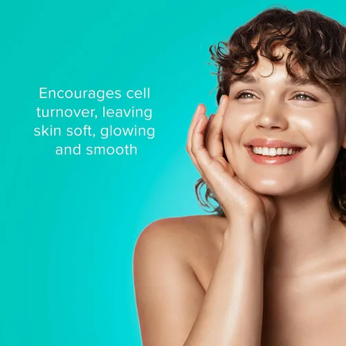 Vista 2 de ClarityRx Limpiar según sea necesario, 10% ácido glicólico exfoliante facial, limpiador facial iluminador natural a base de plantas para una piel
