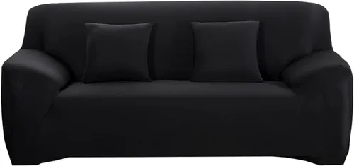 Vista 36 de Funda elástica para sofá de color sólido para sofá de 1/2/3/4 plazas, fundas para sofá modular en forma de L, protector de muebles con fundas